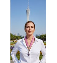 TAŞLI BONCUKLU PENYE KADIN FULAR KOLYE 37 CM