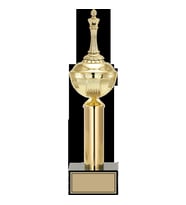 ODAK KUPA - Figürlü Kupalar - Satranç Figürlü Kupalar FG-047 B - 38 cm