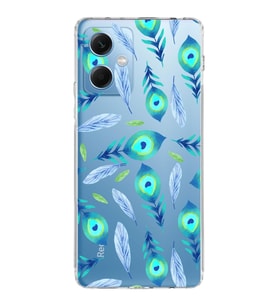 PrintiFy Xiaomi Redmi Note 12 5G ile Uyumlu 1mm Slim Fit Nazar Boncuğu 3 Baskılı Şeffaf  Kılıf