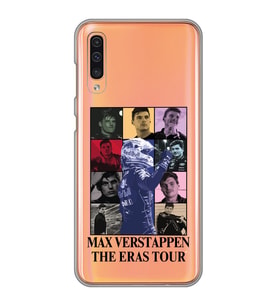 Samsung Galaxy A50 - A30S - A50S Uyumlu Max Verstappen Tasarımlı Şeffaf Telefon Kılıfı