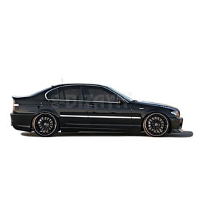Bmw 3 Uyumlu Serisi E46 Krom Yan Kapı Çıtası 6 Parça 1998-2005