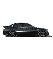 Bmw 3 Uyumlu Serisi E46 Krom Yan Kapı Çıtası 6 Parça 1998-2005