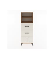 Hyperion Dolap 2 Raflı 2 Çekmeceli 2 Kapaklı 60x44x163 Çam-Aytaşı