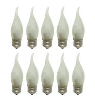 10 ADET E27 DUY SOFT KIVRIK BUJİ AMPUL 2700K SARI IŞIK