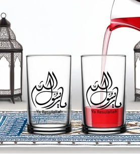 BK Gift Ramazan 2'li Şerbet Bardağı -9, Arkadaşa Hediye, Sevgiliye Hediye, Eşe Hediye