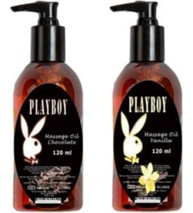Playboy Massage Oil Chocolate And Vanilla Fragrances120 Ml Çikolata Vanilya Kokulu Vücut Masaj Y