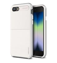 VRS Design iPhone Se 2022/2020/8/7 ile Uyumlu New High Pro Shield Kılıf White Silver (Beyaz)