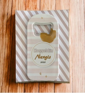 Yenidoğan Bebek Hediyesi Uzun Açacak Magnet Baby Shower Hediyesi 30 adet 016