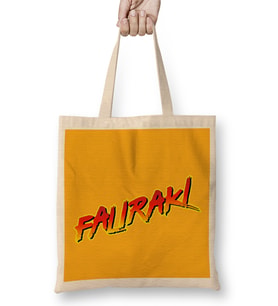 Faliraki Baywatch Logo Bez Çanta Uzun Saplı