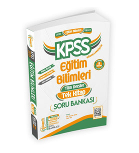 Anamorfik Yayınları KPSS Eğitim Bilimleri TÜM DERSLER TEK KİTAP Tamamı Çözü (Beyaz)