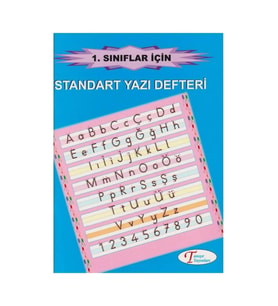 Tanışır Yayınları 64 Sayfa 19.5X27.5 1. Sınıflar İçin Standart Yazı Defteri Mavi