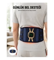 Çok Fonksiyonlu Masaj Kemeri Isı ve Titreşim Destekli