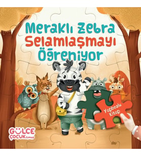 Meraklı Zebra Selamlaşmayı Öğreniyor / Yapbozlu 2