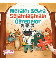 Meraklı Zebra Selamlaşmayı Öğreniyor / Yapbozlu 2