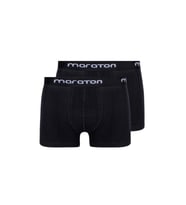 Maraton 2'Lİ Erkek Siyah Boxer