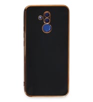 Newface Huawei Mate 20 Lite Kılıf Volet Silikon - Siyah
