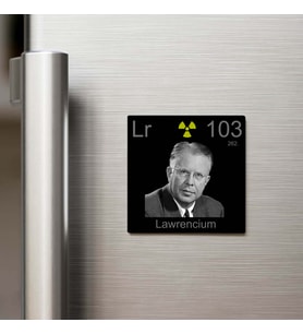 Lawrencium (Lavrensiyum) Elementi – Buzdolap Magneti – 9x9 cm