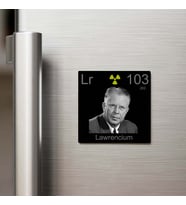 Lawrencium (Lavrensiyum) Elementi – Buzdolap Magneti – 9x9 cm