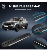 Renault Duster S-Line Premium Krom Yan Basamak  2025 Sonrası