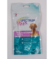SPECTRUM Köpekler İçin Multi Vitamin Tablet Bağışıklık Sistemi Güçlendirici