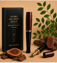 Pipsan Kalıcı Filtreli Gül Ağacı Ağızlık (Kahverengi)