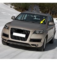 Audi Q7 2010-2015 Ön Cam Sol Sürücü Taraf Silecek Kolu 4L1955407A (Siyah)