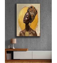 Koç stüdyo Modern tasarım kanvas tablo 50x70 (Çok Renkli)