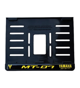 Yamaha Mt-07 Uyumlu 3 Plastik (15X24 Cm) Kırılmaz Plakalık