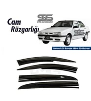 Cam Rüzgarlığı Renault 19 1994-2001 Arası Mügen Tip Piano Black