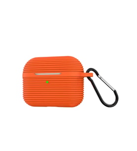 Airpods Pro 3 (3.nesil) Raven Silikon Kılıf - Turuncu