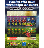 Panini FIFA 365 Adrenalyn XL 2025 Oyuncu Kartı - Futbolcu Kartları - Trading Oyuncu Kartı - 5 Paket (A.ALTIN)