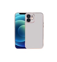 Apple iPhone 12 Uyumlu Kılıf Zore Viyana Kapak (Gümüş)
