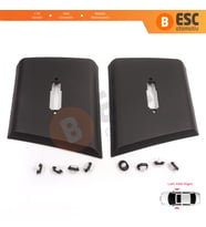 Fiat Ducato 3 Boxer 250 Jumper Relay 2 Daily 2006-2024 İçin Sağ Sol Ön Kapı Direği Bandı Delikli