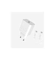 Linktech T459E Eco 25W PD3.0 Şarj Başlığı + Type-C Kablo Seti - Beyaz