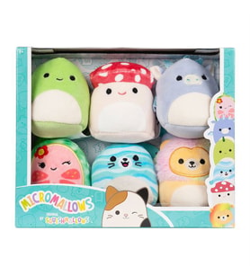 Squishmallows Micromallows 6'lı Figür Paketi MM0010 (Çok Renkli)