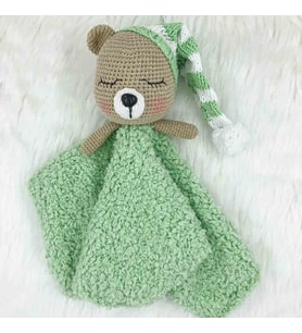 Ayıcık Örgü Uyku Arkadaşı Model 11 (Amigurumi)