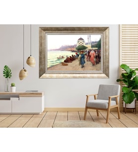 Gümüş Çerçeveli dekoratif Tablo as1560