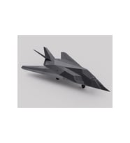 F-117 Nighthawk Model Uçak 30 Cm (dev Boy)