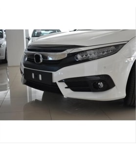 Honda Civic Uyumlu Fc5 2016-2020 Ön Sis Orta Çıta Karbon