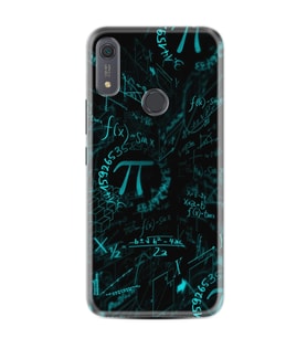 Huawei Y6s Kılıf Silikon Desen Özel Seri Pi 1701