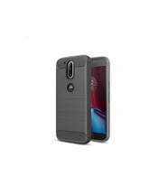 Lenovo Moto G4 Plus Uyumlu Kılıf Zore Room Silikon Kapak (Gri)