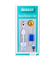 Özbest Su Tasarruflu Basmalı Klozet Rezervuar İç Takımı - Uyumlu Ve Dayanıklı
