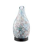 Discover Marble Dekoratif Işıklı Cam Hava Nemlendirici Esansiyel Uçucu Yağ Aroma Difüzörü