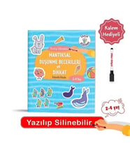 2-4 Yaş Mantıksal Düşünme Becerileri ve Dikkat (Yaz-Sil)