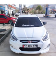  Hyundai Accent Blue Sinyalli Batman Yarasa Ayna Kapağı Piano Black Abs Plastik