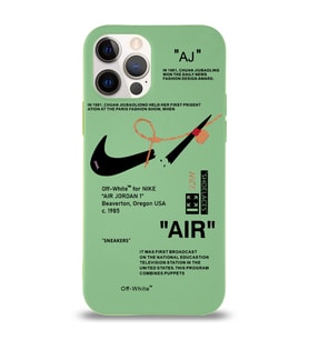 Apple iPhone 12 Pro Uyumlu Lansman Kılıf Sneakers Tasarımlı Altı Kapalı İçi Kadife Kaplı  Kapak (Şeffaf)