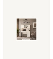 KATAMAR KİTAPLIKLI ÇALIŞMA MASASI-% 100 MDF
