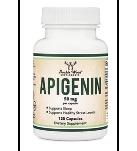 Double Wood Apigenin 50mg  120 Capsul USA 3839 (Renksiz)