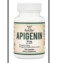 Double Wood Apigenin 50mg  120 Capsul USA 3839 (Renksiz)