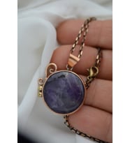 STONEAGE AMETİST TAŞLI ÖZEL TASARIM KOLYE